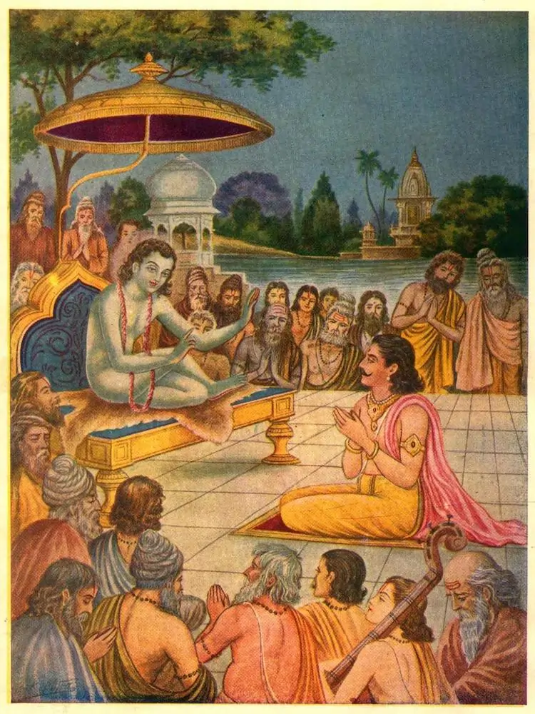 GoVrindavan- Aprende Filosofia y Los Vedas, Suka Dev and Parikshit